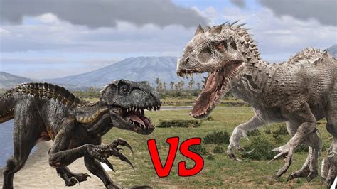 indoraptor vs indominus rex